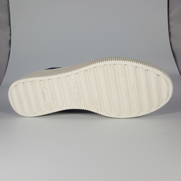 The Flexx Black Leather with Black Plaid High Top - Picture 3 of 3